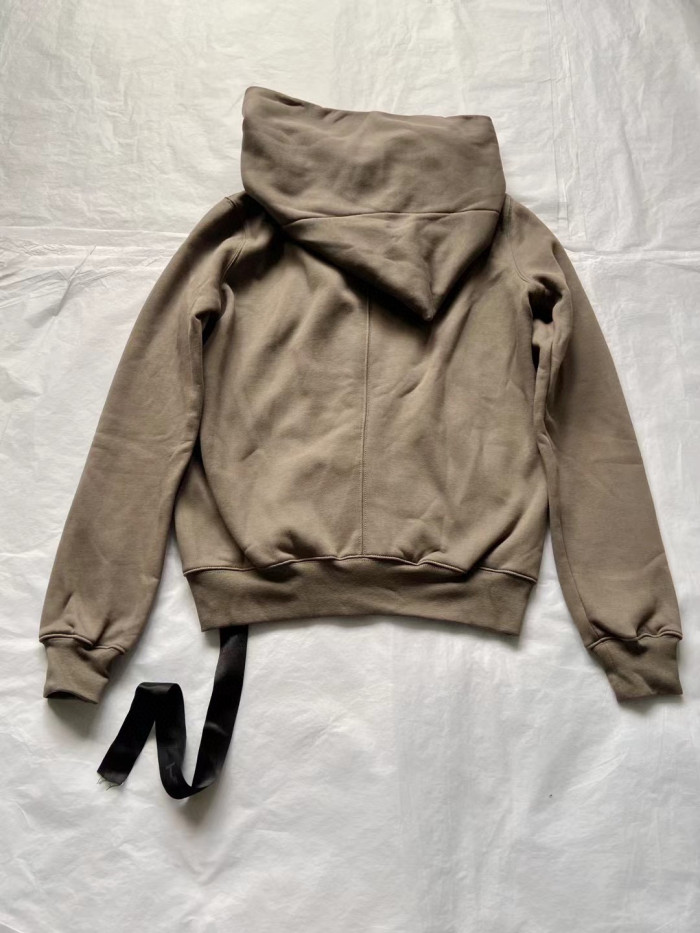 Rick Owens Irregular Zipper Jacket Coat Ngvp #nigo6553