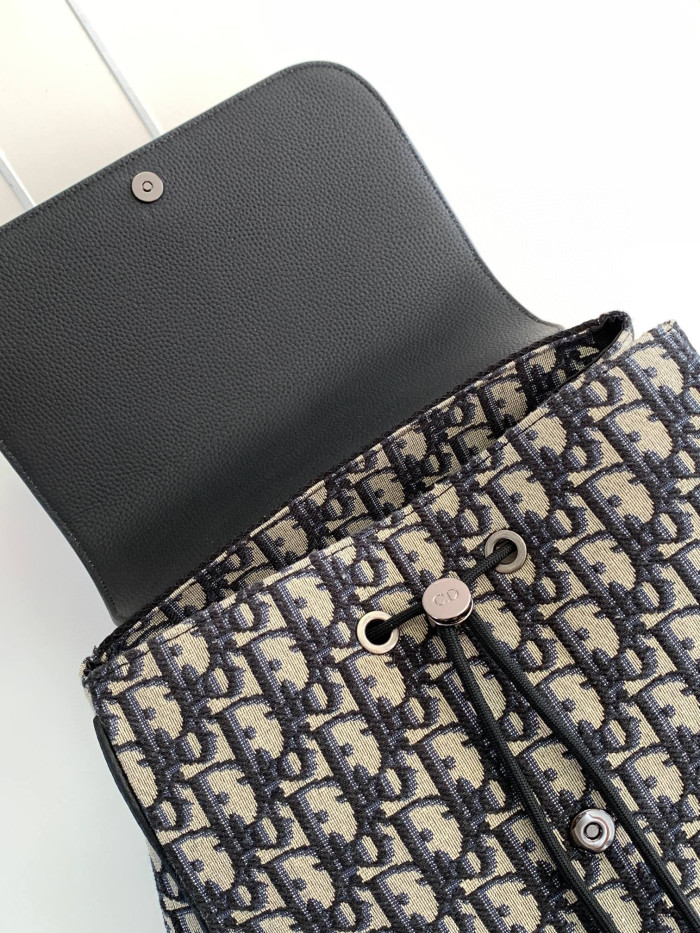 Dior Calfskin Saddle Backpack #nigo2266