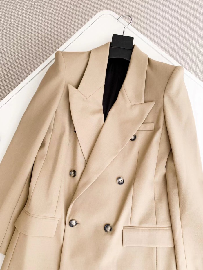 Saint Laurent Shoulder Padded Silhouette Blazer Jacket Ngvp #nigo6246