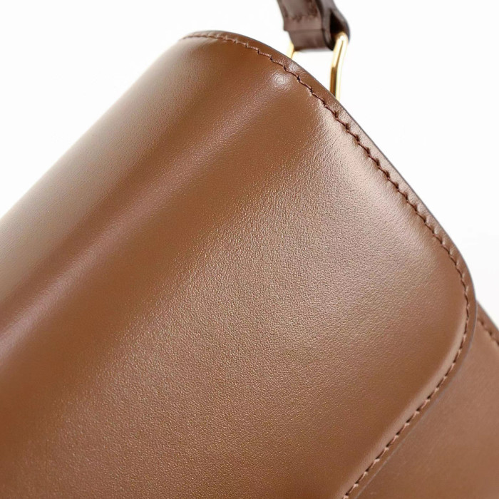 Celine Square Women's Single Leather Tofu Bag #nigo52499