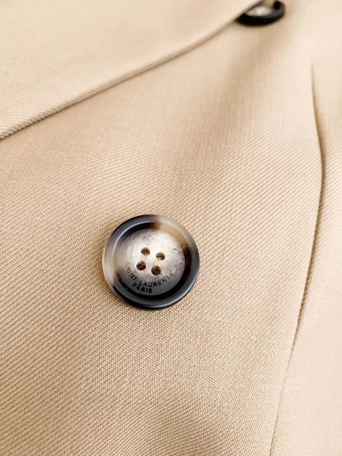 Saint Laurent Shoulder Padded Silhouette Blazer Jacket Ngvp #nigo6246