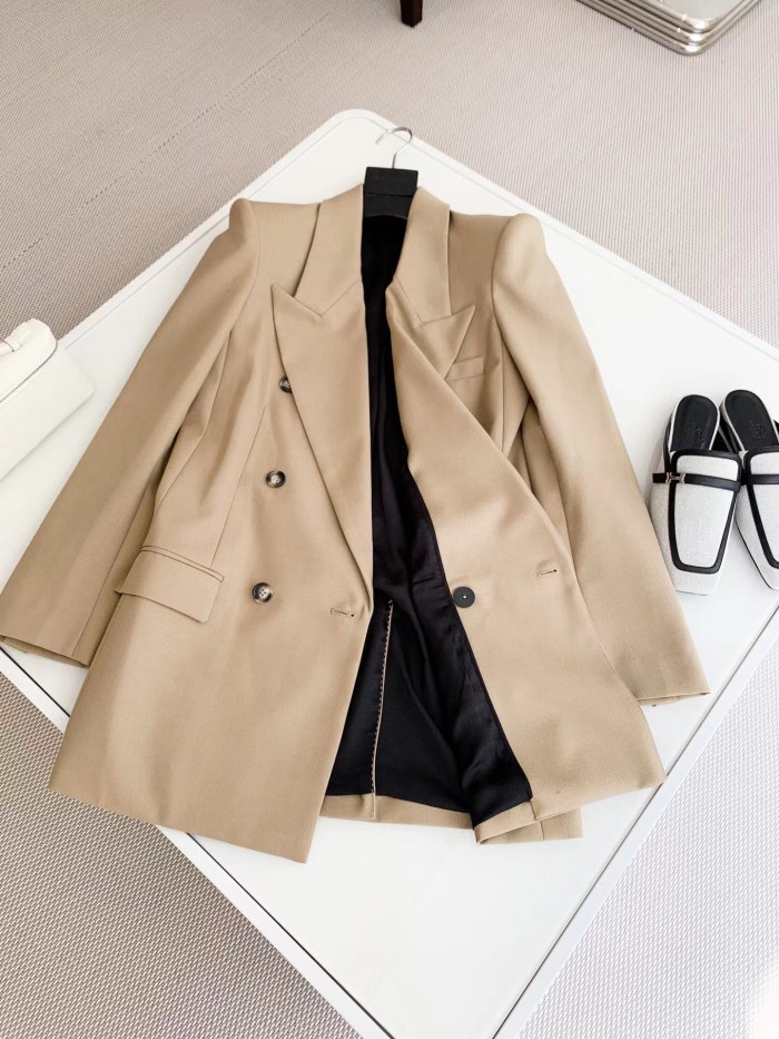 Saint Laurent Shoulder Padded Silhouette Blazer Jacket Ngvp #nigo6246