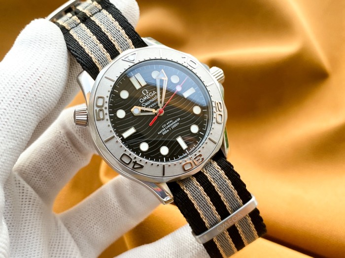 OMEGA Classic Ripple Pattern 316 Fine Steel Watch Accessories Jewelry #nigo82288