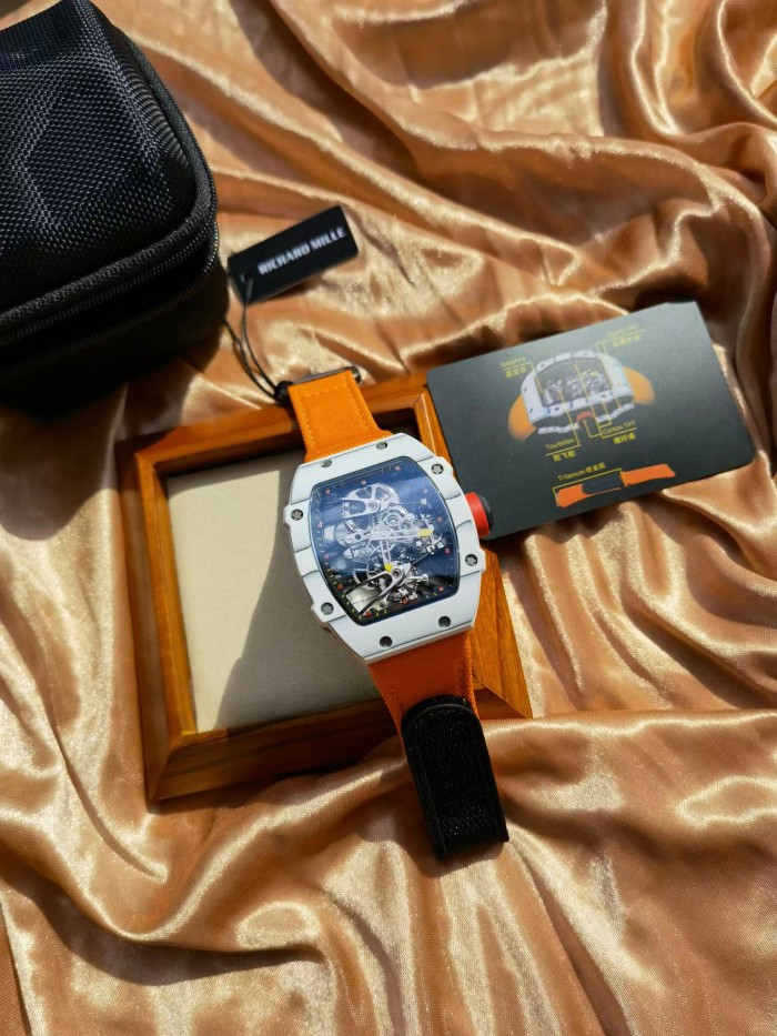 Carbon Fiber Tourbillon Wrist Watch Accessories Jewelry #nigo82468