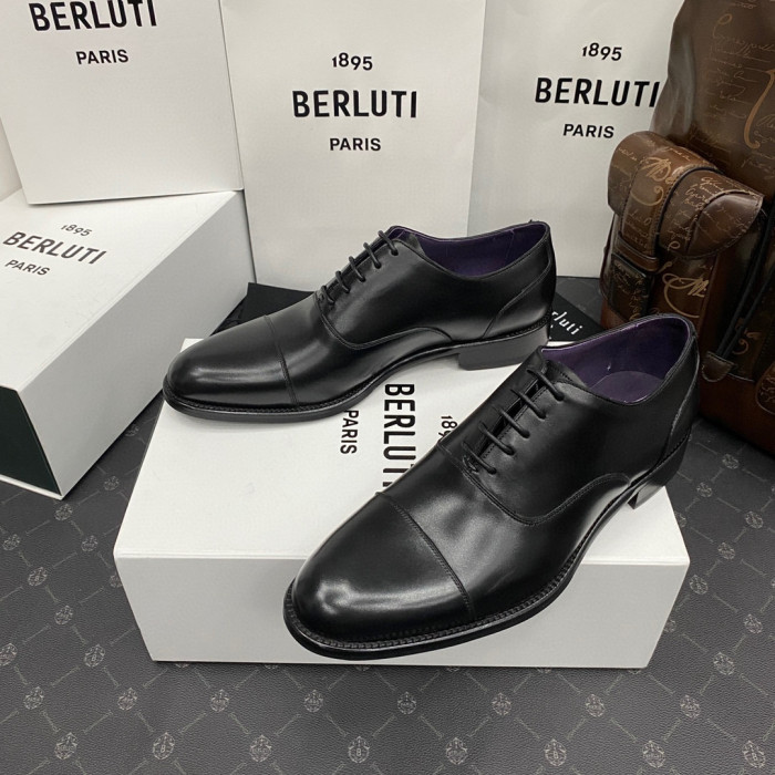 Berluti Hand Polished Leather Oxford Shoes #nigo2451