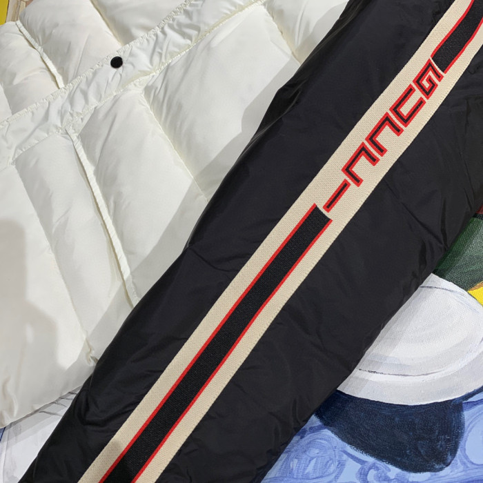 Gucci White Panel Puffer Down Jacket #nigo6177