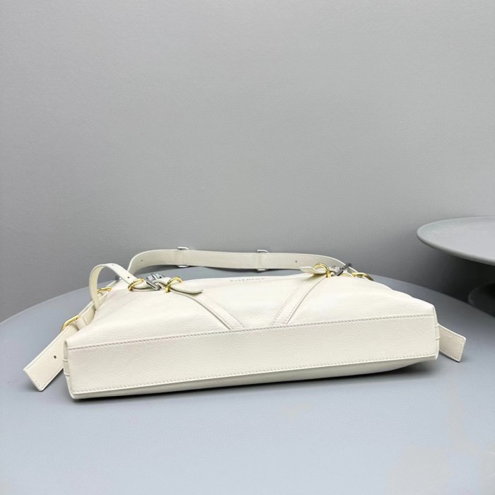 Givenchy Voyou Leather Tote Bag With Metal Clasp Bags BB50SSB1Q9-070 Ngvp #nigo5193
