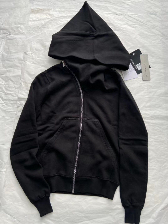 Rick Owens Irregular Zipper Jacket Coat Ngvp #nigo6553