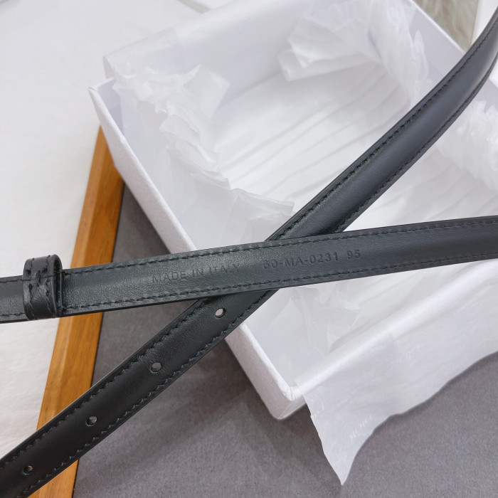 Dior Leather Thin Cute Belt #nigo55856
