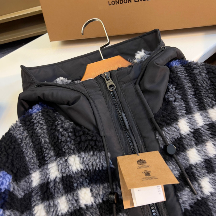 Burberry Hooded zip Cashmere Sweater Jacket #nigo8452