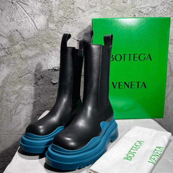 Bottega Veneta High-Top Leather Boots Shoes #nigo53128