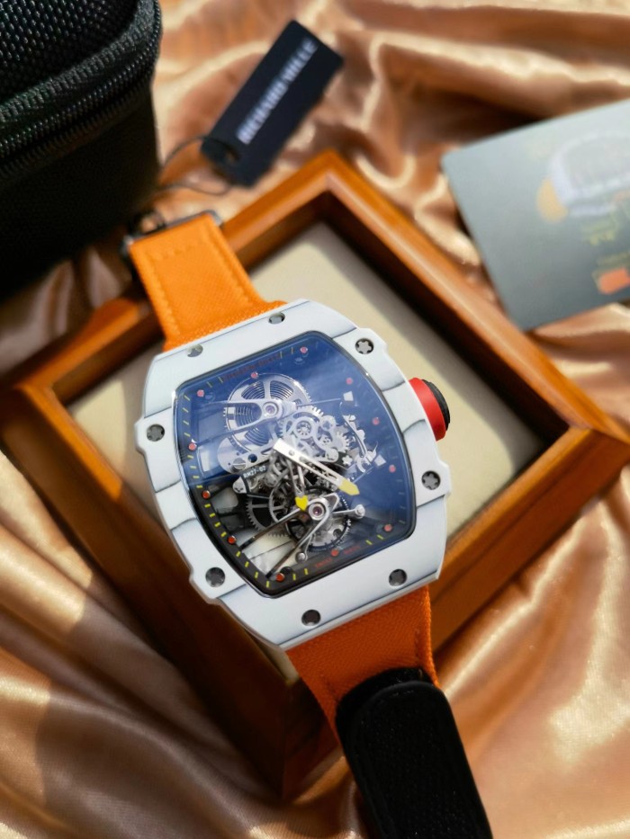 Carbon Fiber Tourbillon Wrist Watch Accessories Jewelry #nigo82468