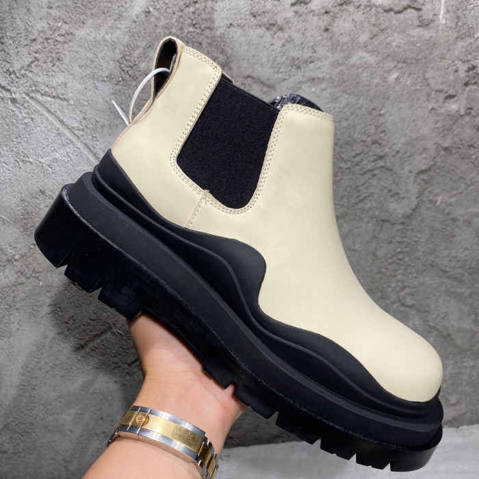 Bottega Veneta High-Top Leather Boots Shoes #nigo53128