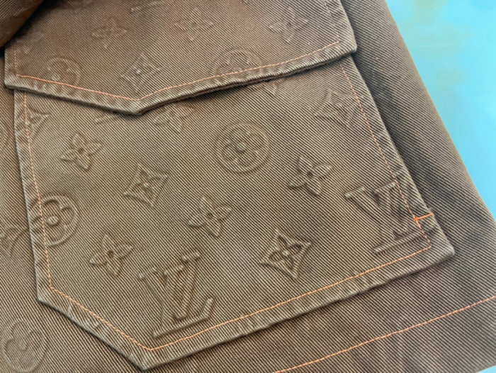 Louis Vuitton Denim Hooded Jacket Coat #nigo7231