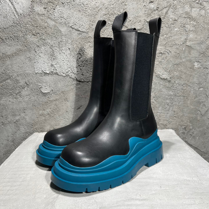 Bottega Veneta High-Top Leather Boots Shoes #nigo53128