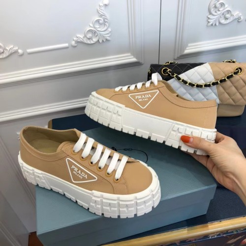 Prada Women's Canvas Sponge Shoes #nigo52479
