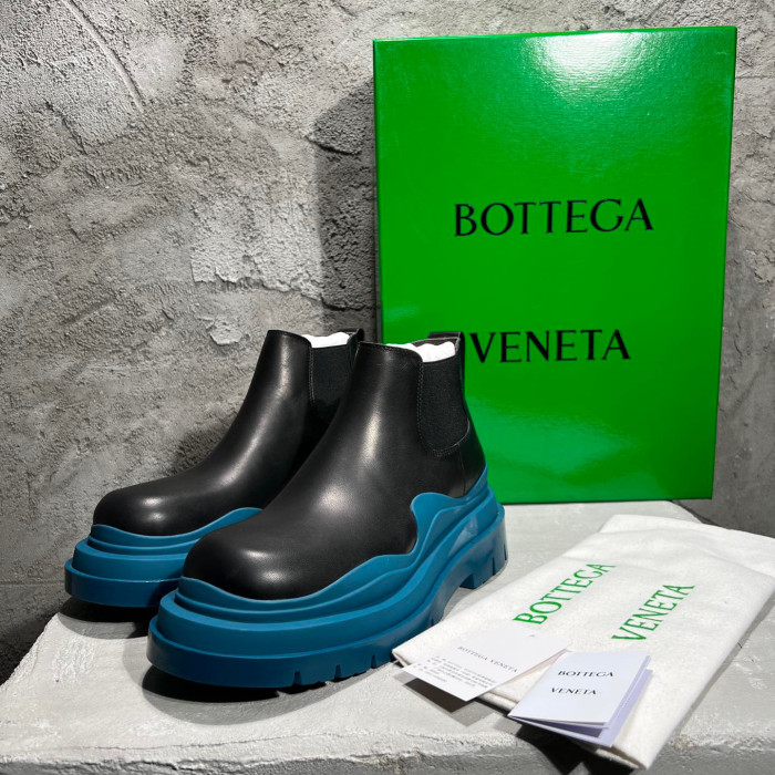 Bottega Veneta High-Top Leather Boots Shoes #nigo53128
