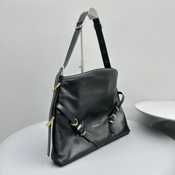 Givenchy Voyou Leather Tote Bag With Metal Clasp Bags BB50SSB1Q9-070 Ngvp #nigo5193