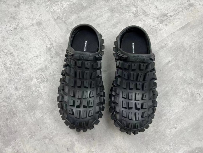 Balenciaga Men's Bouncer Clog In Black Ngvp #nigo5164