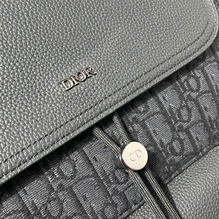 Dior Leather Backpack Bag #nigo5469