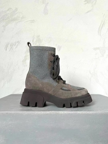 Brunello Cucinelli Women's Short Boots Shoes Ngvp #nigo6259