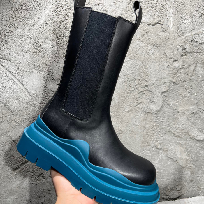 Bottega Veneta High-Top Leather Boots Shoes #nigo53128