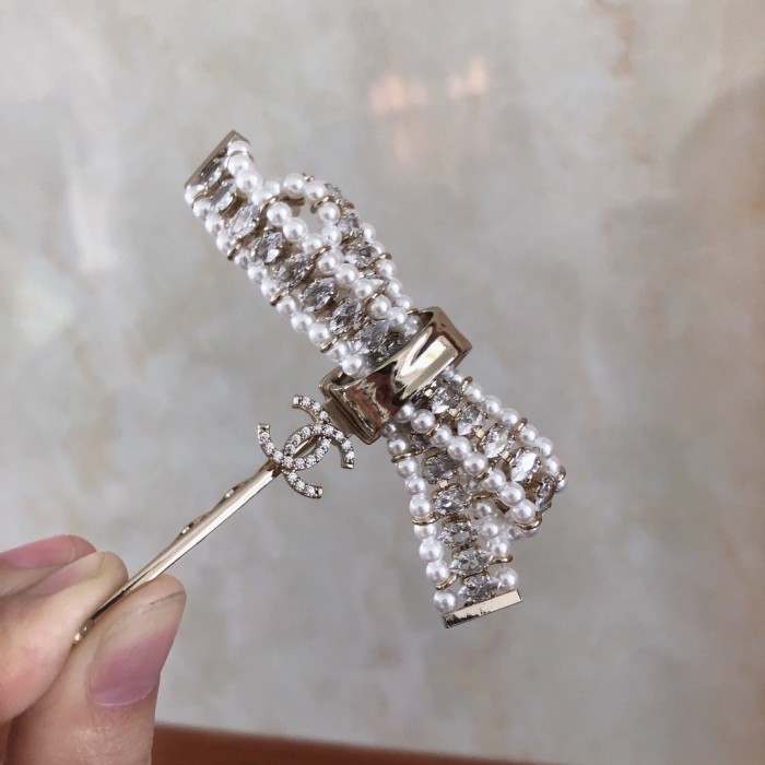 Chanel Simple Hairpin Pearl White Matching Accessories Jewelry #nigo82463