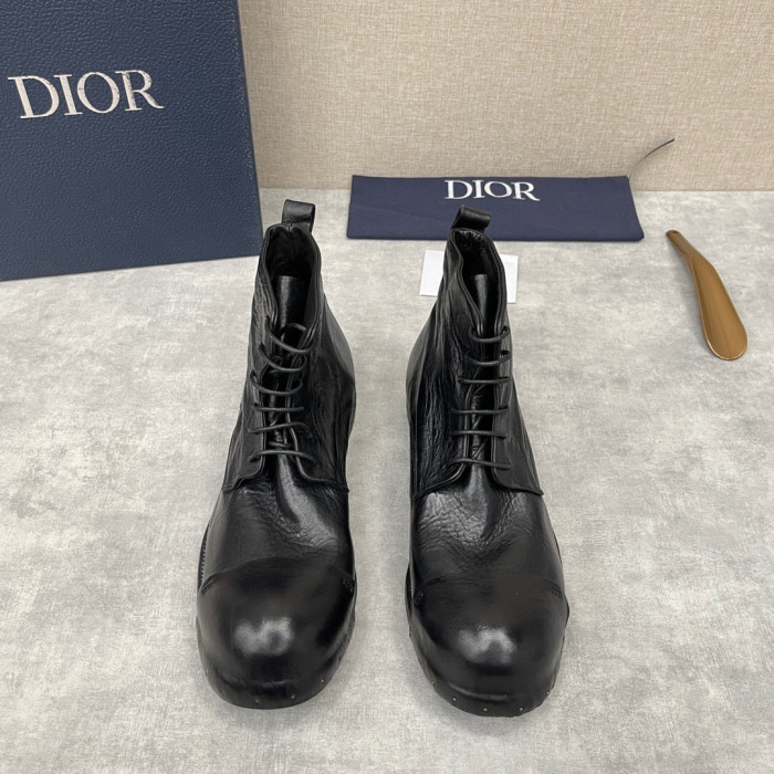 Dior Men's Leather Shoes Martin Boots Shoes #nigo1445