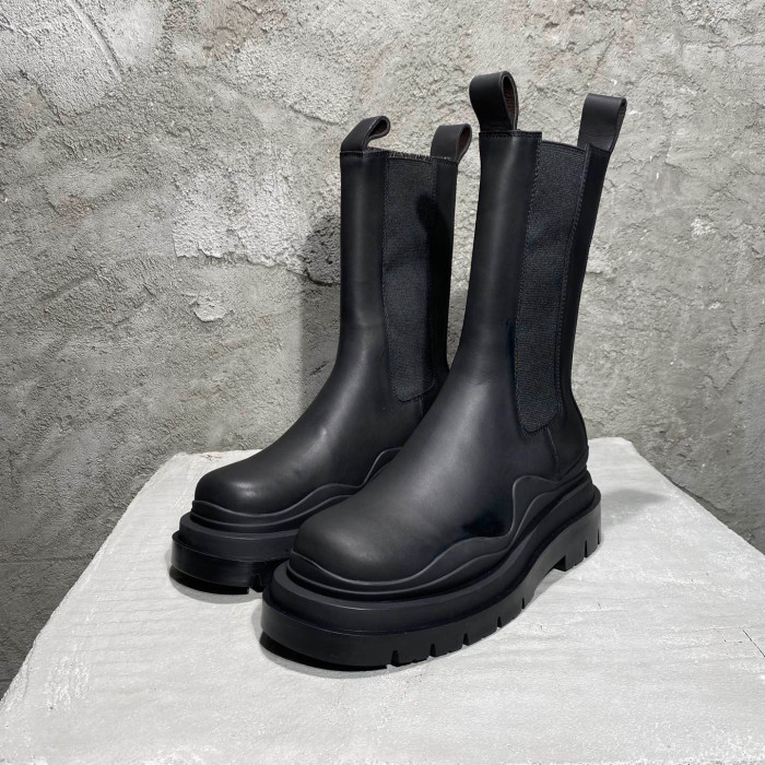 Bottega Veneta High-Top Leather Boots Shoes #nigo53128