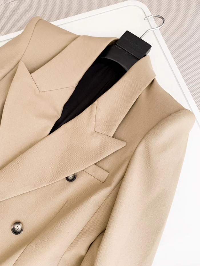 Saint Laurent Shoulder Padded Silhouette Blazer Jacket Ngvp #nigo6246