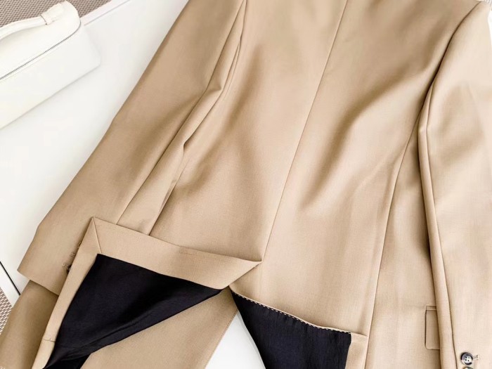 Saint Laurent Shoulder Padded Silhouette Blazer Jacket Ngvp #nigo6246