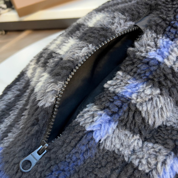 Burberry Hooded zip Cashmere Sweater Jacket #nigo8452