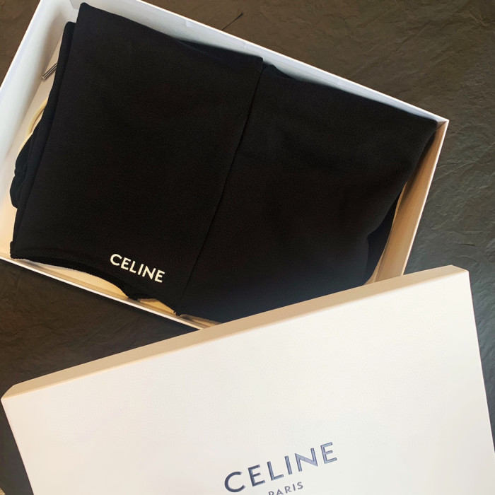 Celine Black Logo Shorts Pants #nigo4219