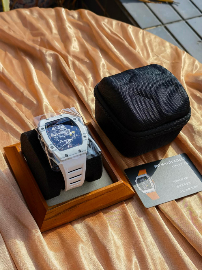 Carbon Fiber Tourbillon Wrist Watch Accessories Jewelry #nigo82468