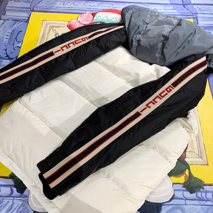 Gucci White Panel Puffer Down Jacket #nigo6177