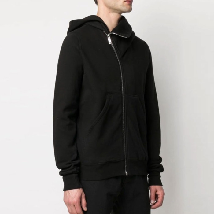 Rick Owens Irregular Zipper Jacket Coat Ngvp #nigo6553