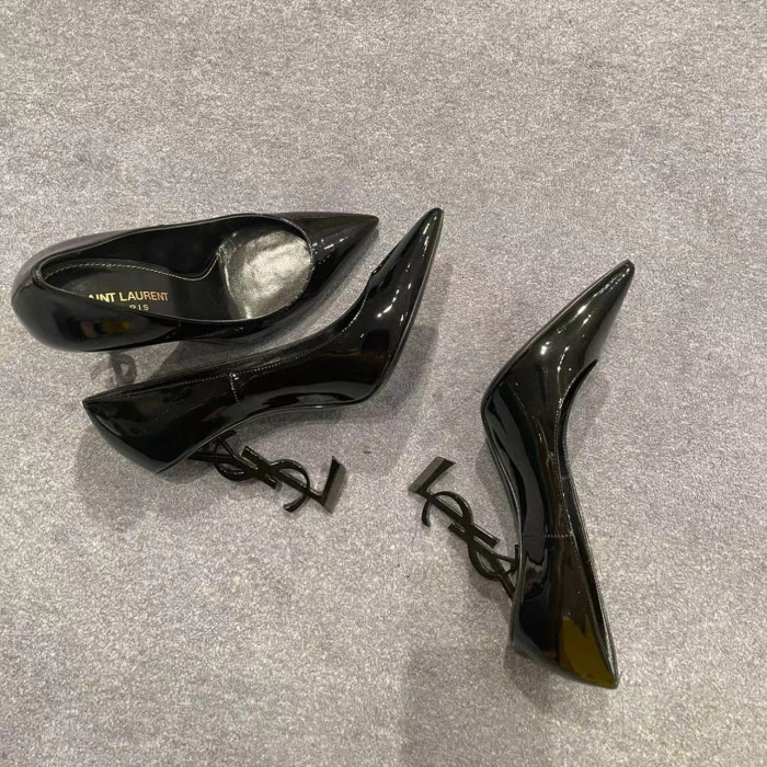 Saint Laurent Summer Women's Leather High-heeled Shoes #nigo56279