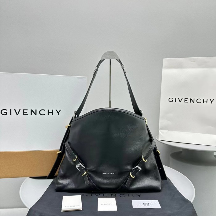 Givenchy Voyou Leather Tote Bag With Metal Clasp Bags BB50SSB1Q9-070 Ngvp #nigo5193