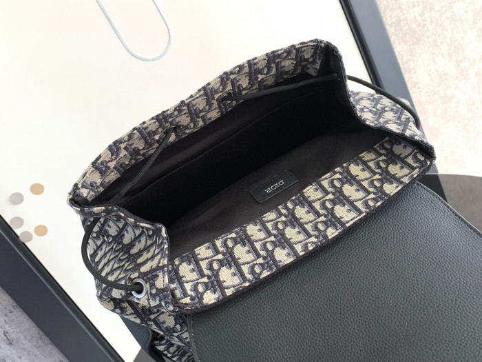 Dior Calfskin Saddle Backpack #nigo2266
