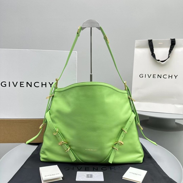 Givenchy Voyou Leather Tote Bag With Metal Clasp Bags BB50SSB1Q9-070 Ngvp #nigo5193