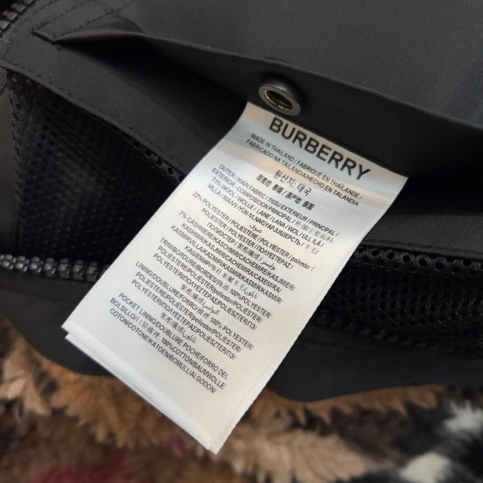 Burberry Hooded zip Cashmere Sweater Jacket #nigo8452