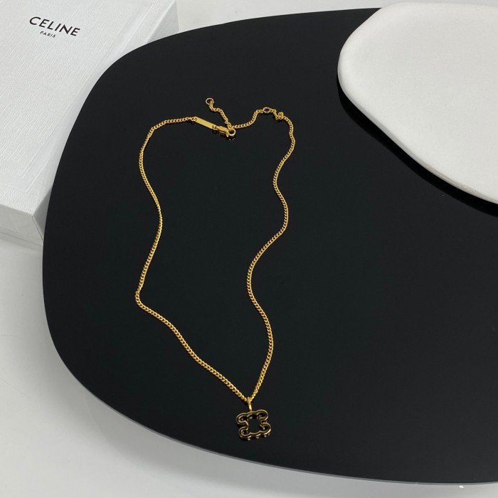 Celine Triumphal Arch Earrings Necklace Accessories Jewelry #nigo82447