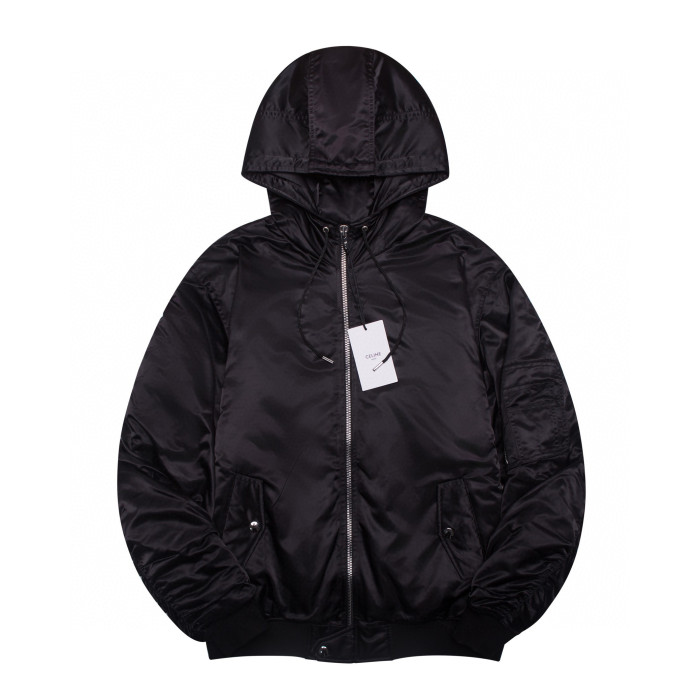 Celine Men's and women's Autumn Winter Hooded Thickened Jacket Cotton  #nigo9482