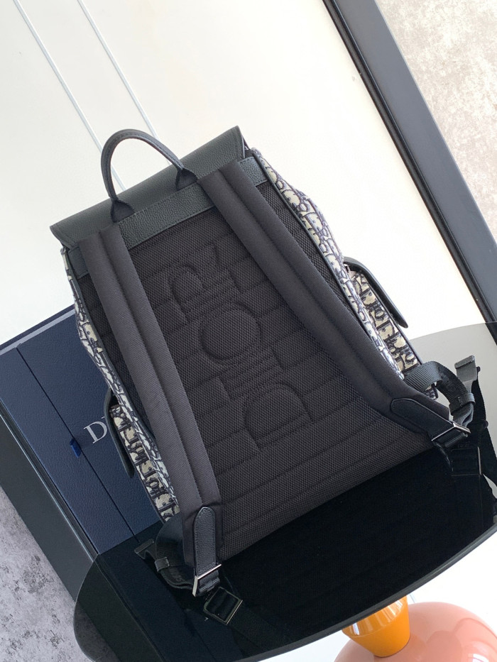 Dior Calfskin Saddle Backpack #nigo2266
