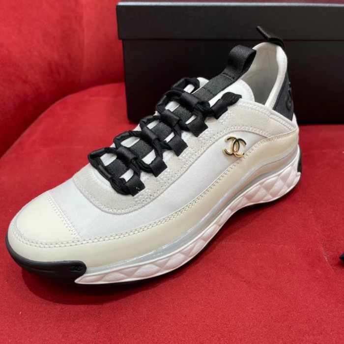 CHANEL Textured Air Cushion Sole Sports Shoes Sneakers #nigo51877