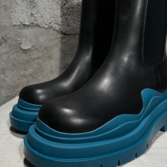 Bottega Veneta High-Top Leather Boots Shoes #nigo53128