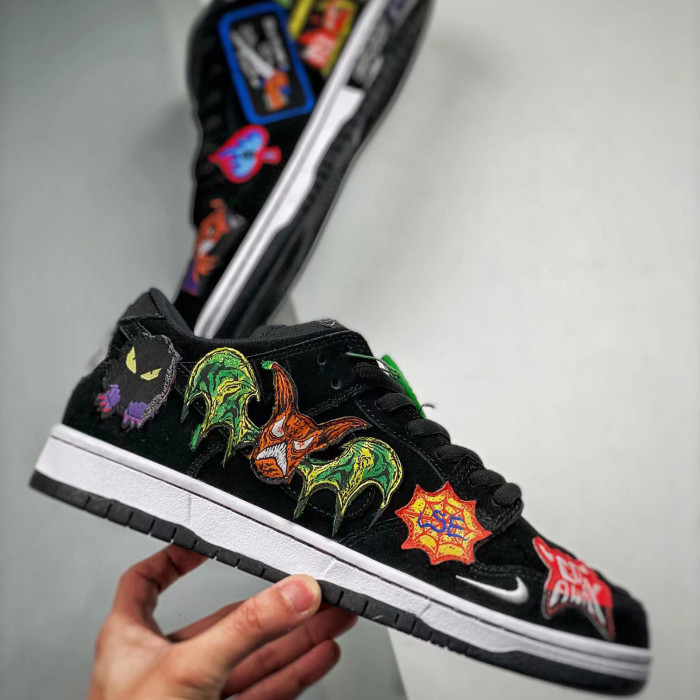 Nike Cool Leather Sneakers With Embroidered Pendants Shoes #nigo52453