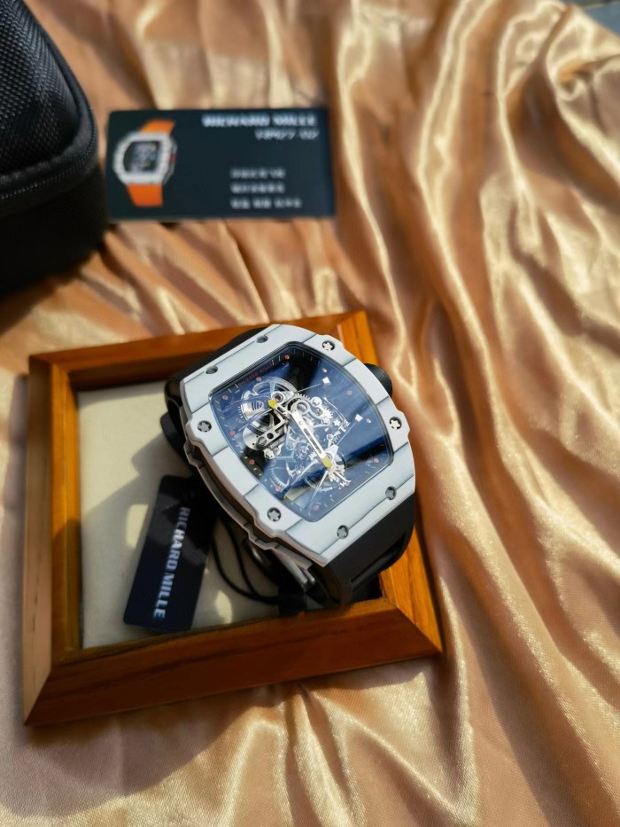 Carbon Fiber Tourbillon Wrist Watch Accessories Jewelry #nigo82468