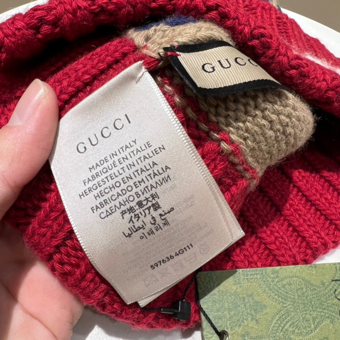 Gucci Multicolor Wool Cotton Hat #nigo6695