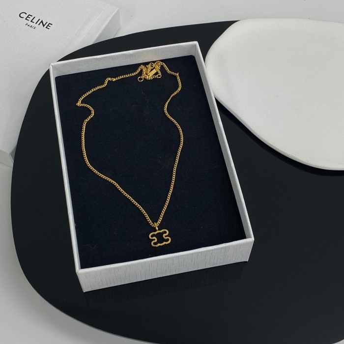 Celine Triumphal Arch Earrings Necklace Accessories Jewelry #nigo82447